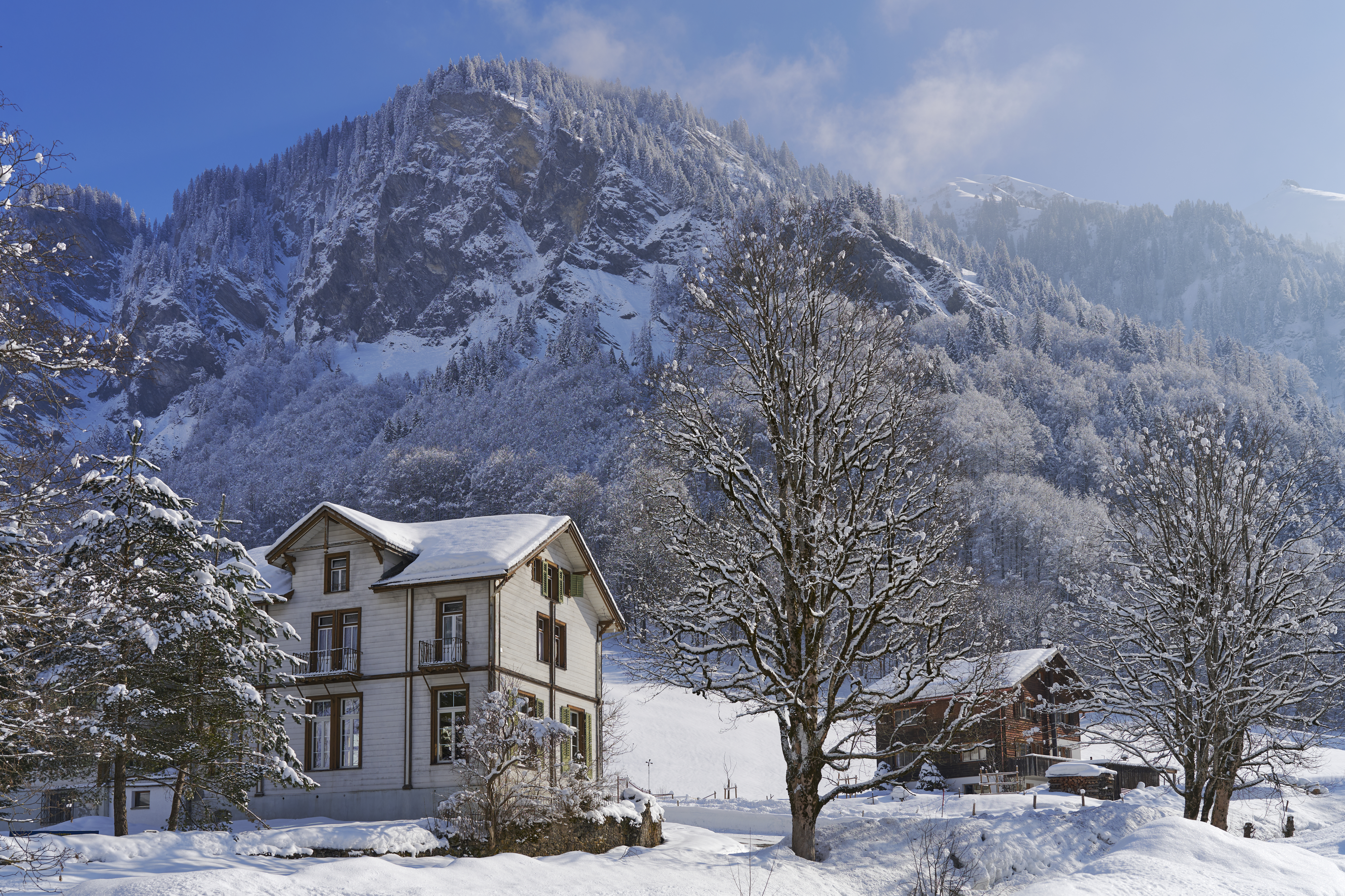  Das Hotel Alpenhof im Weisstannental